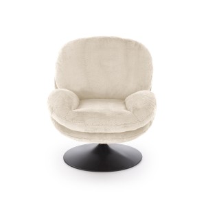 SHELL fotel wypoczynkowy, kremowy