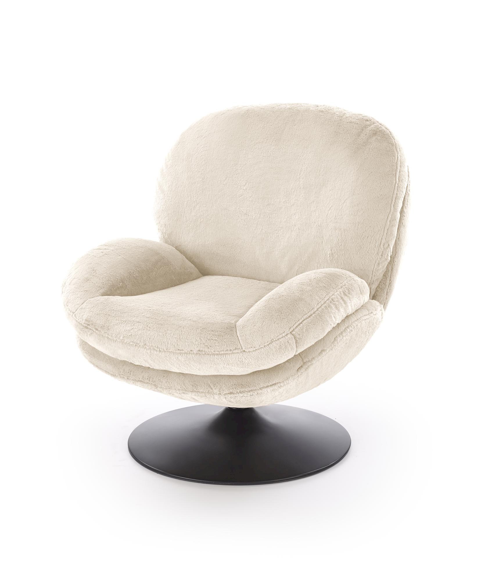 SHELL fotel wypoczynkowy, kremowy