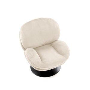 SHELL fotel wypoczynkowy, kremowy