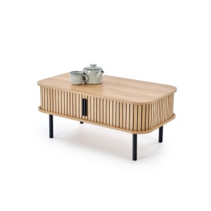 ANGELINA  ława, naturalny / czarny