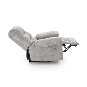 AMORE fotel wypoczynkowy popielaty