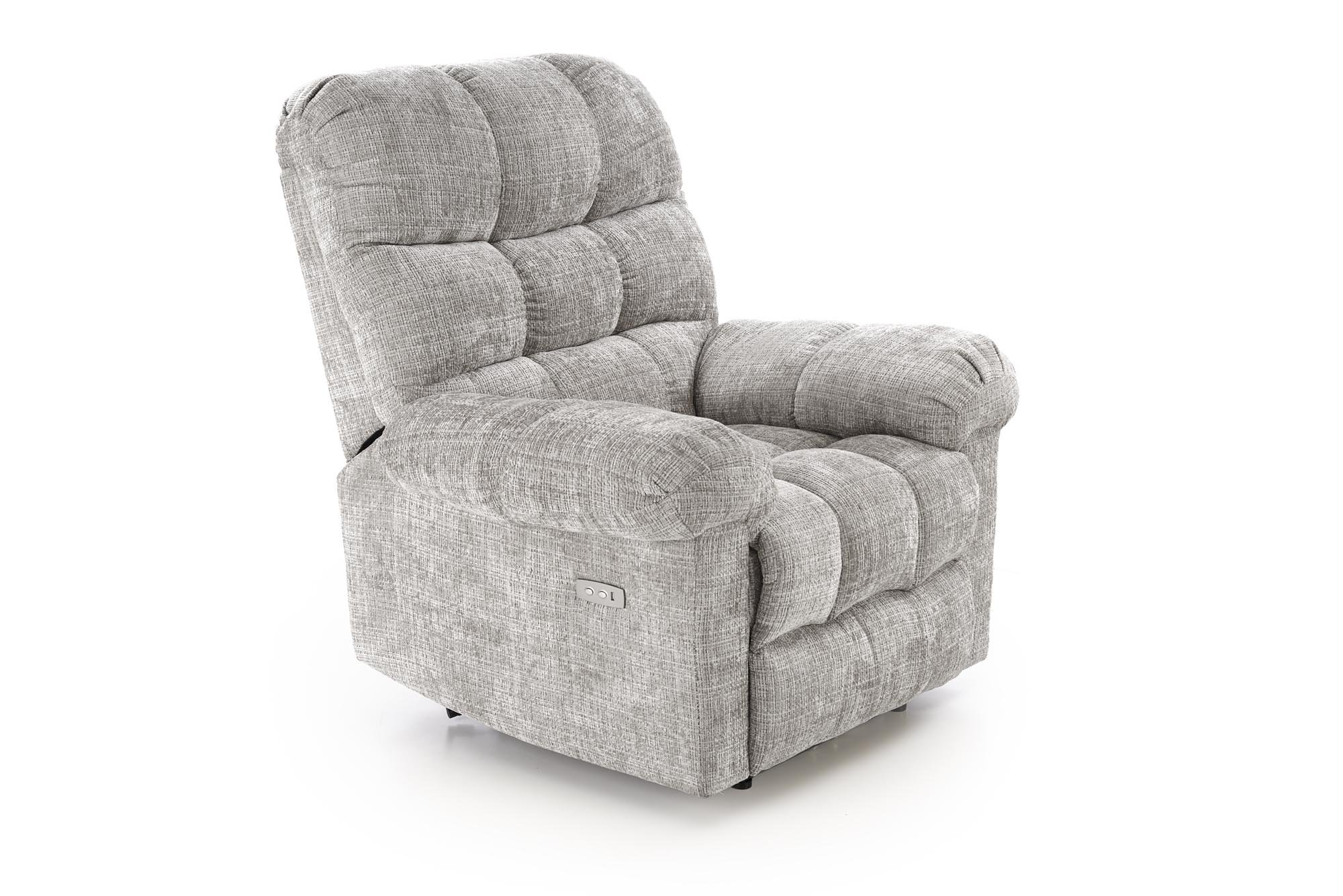 AMORE fotel wypoczynkowy popielaty