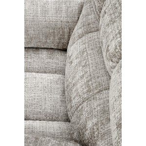 AMORE fotel wypoczynkowy popielaty