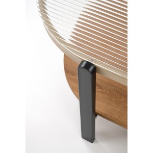 KAMALA  ława, naturalny / czarny