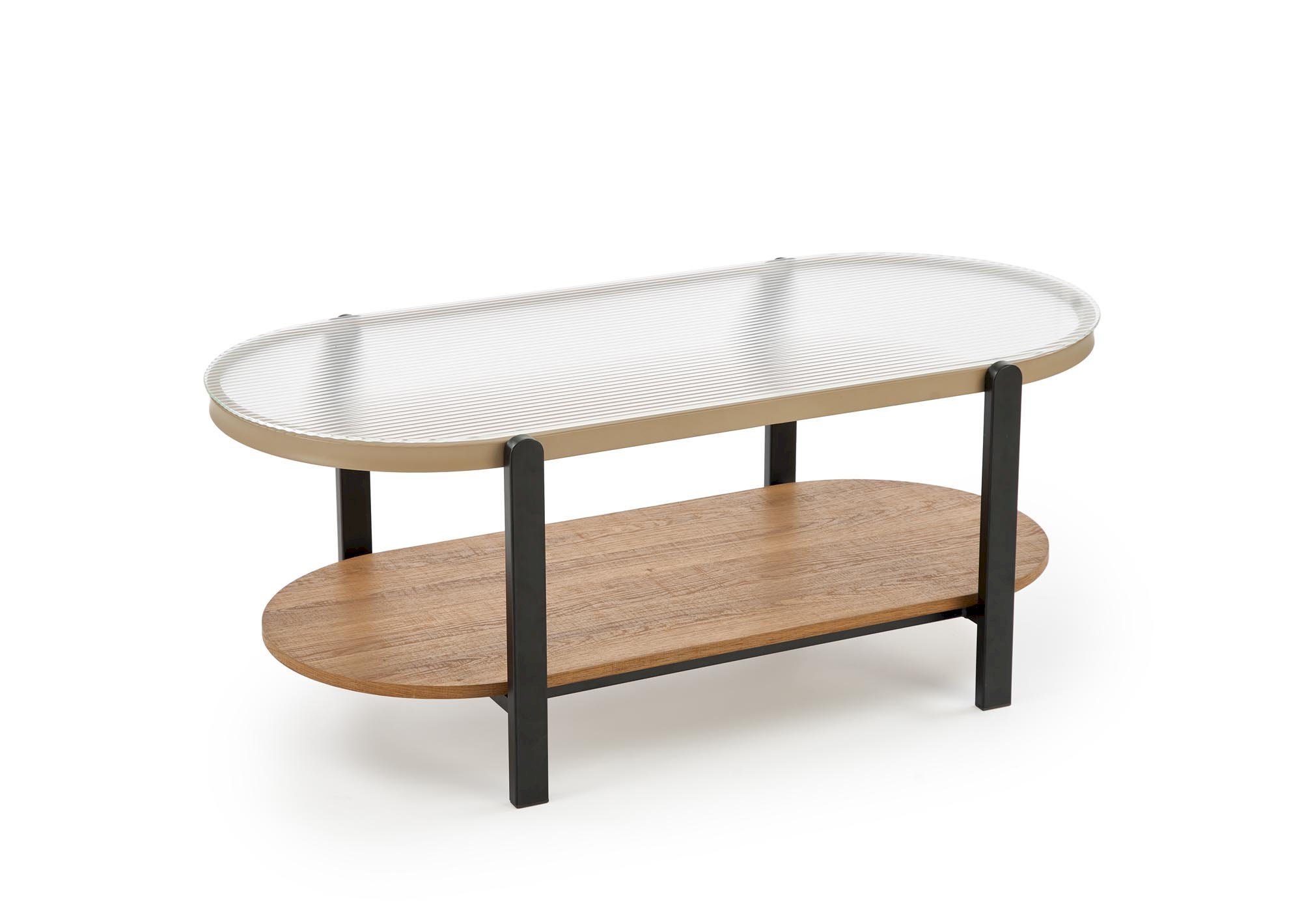 KAMALA  ława, naturalny / czarny