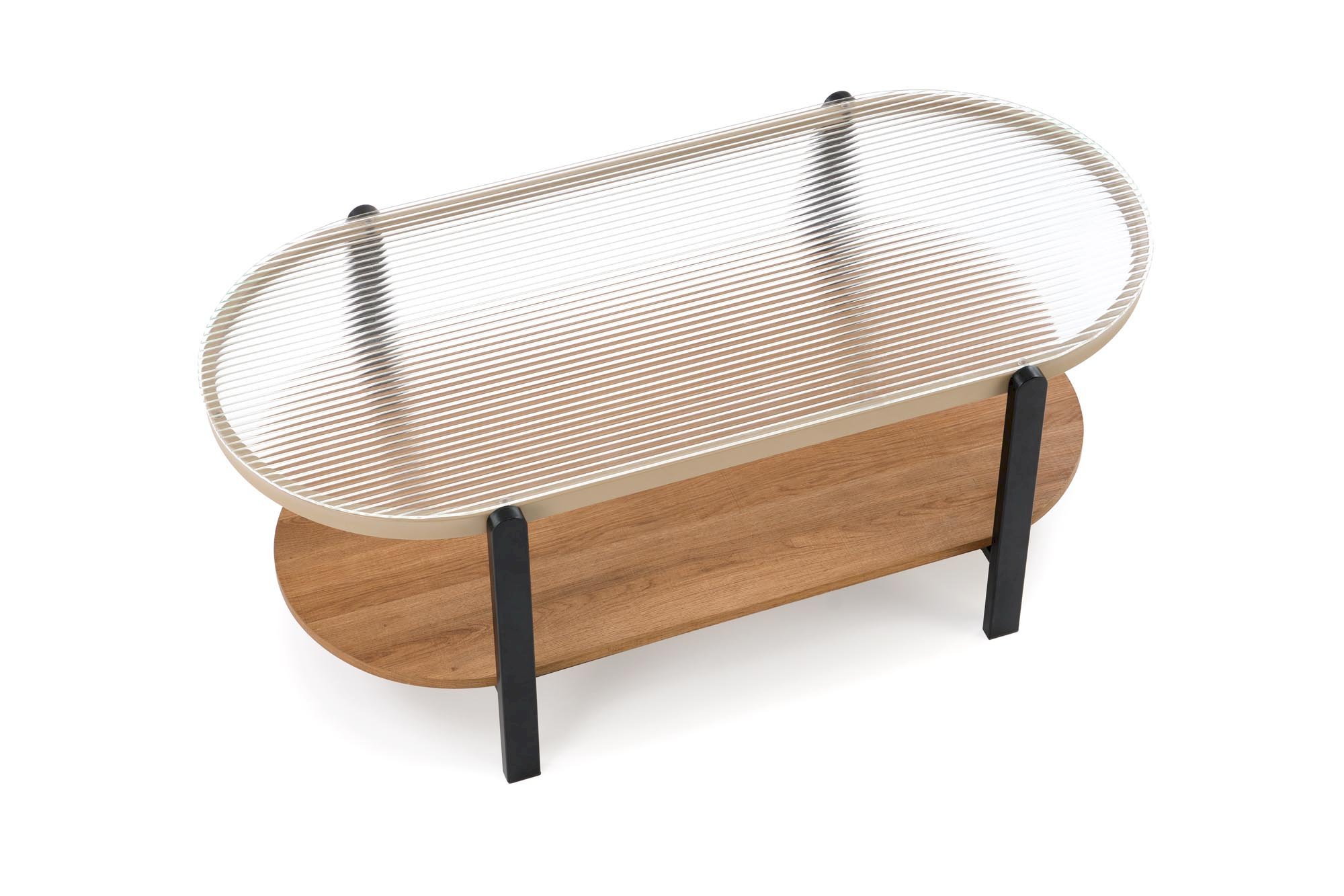 KAMALA  ława, naturalny / czarny