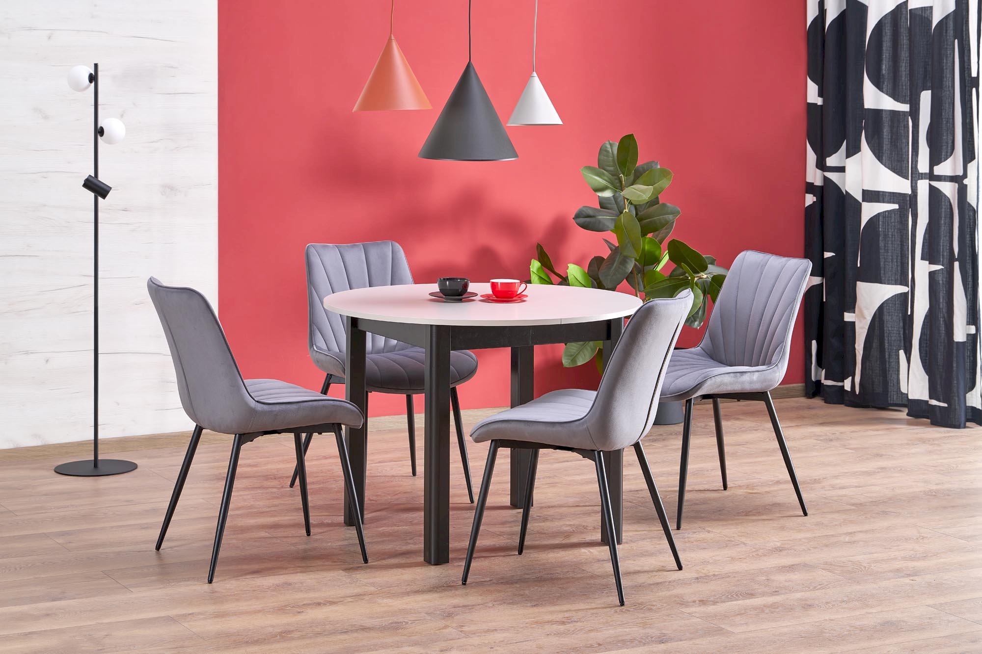 K589 krzesło, popielaty