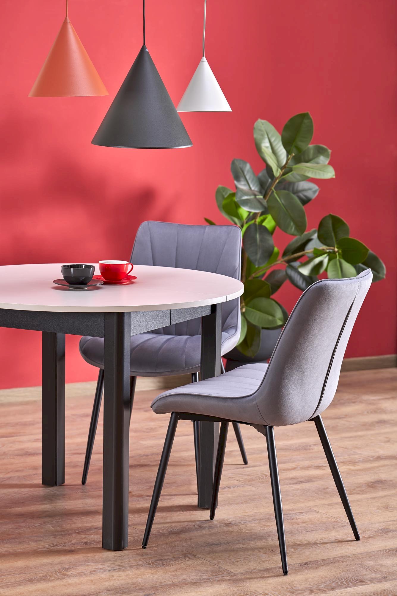 K589 krzesło, popielaty