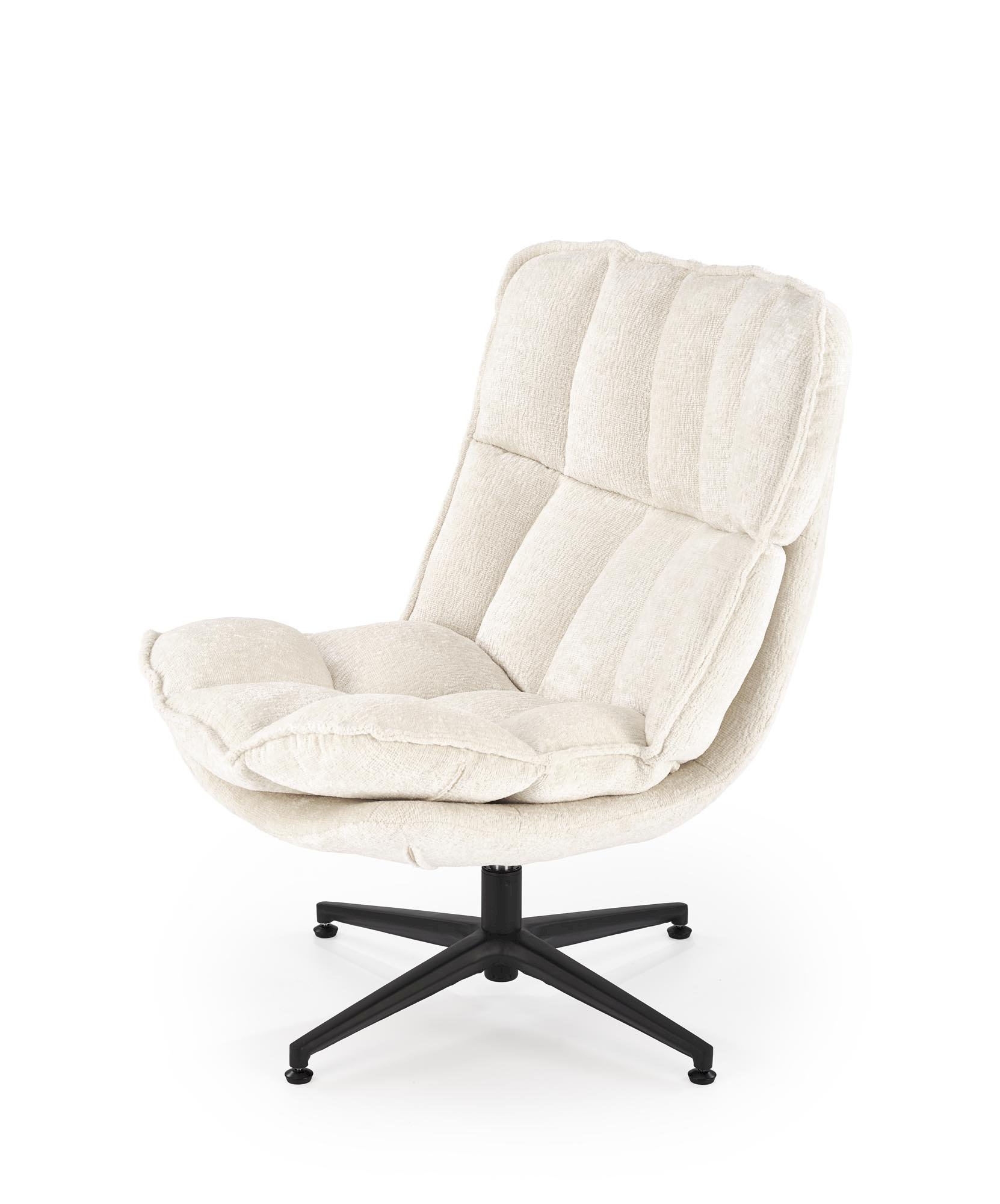 FOFANA fotel wypoczynkowy kremowy