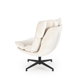 FOFANA fotel wypoczynkowy kremowy