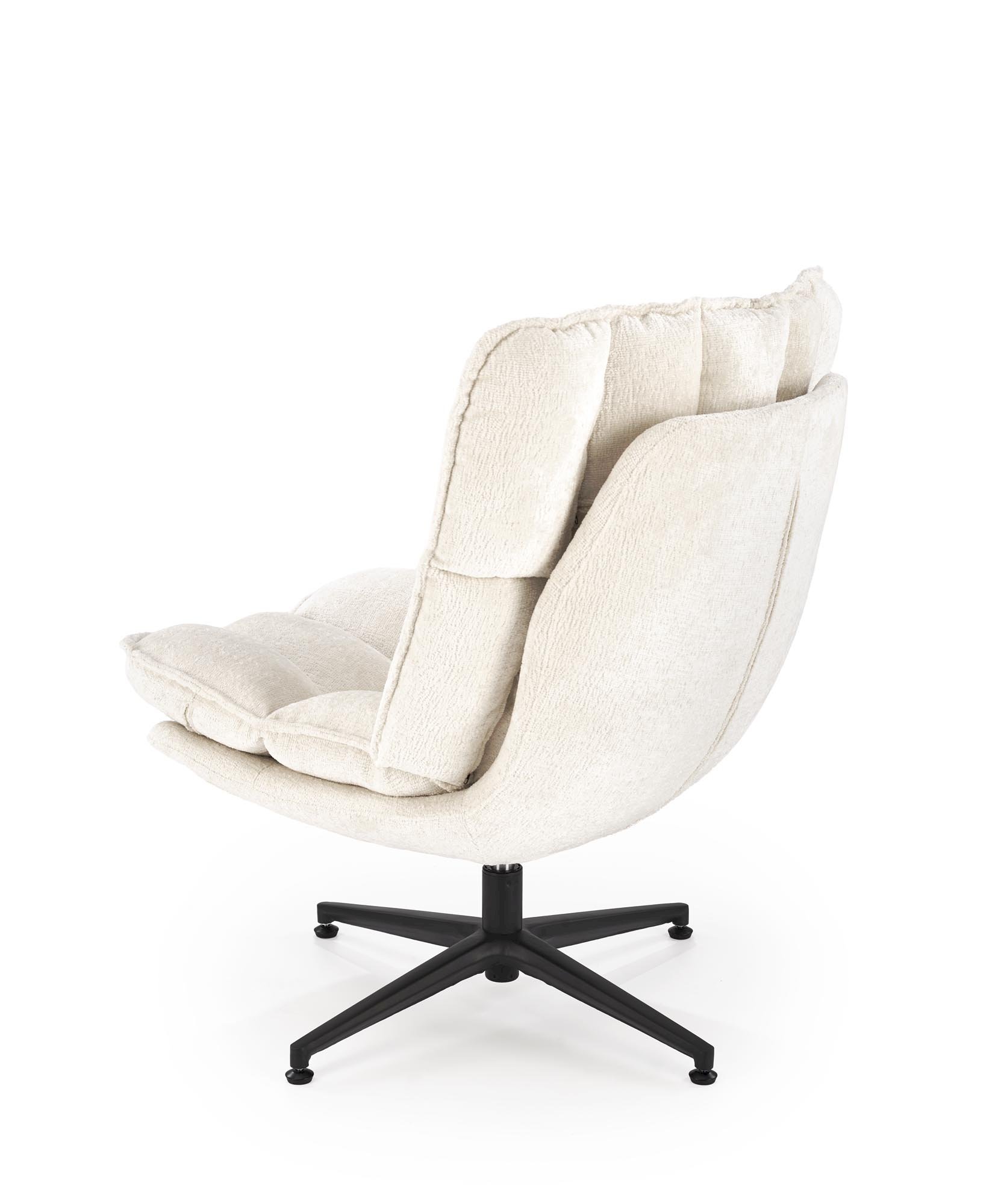 FOFANA fotel wypoczynkowy kremowy