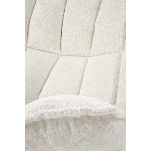 FOFANA fotel wypoczynkowy kremowy