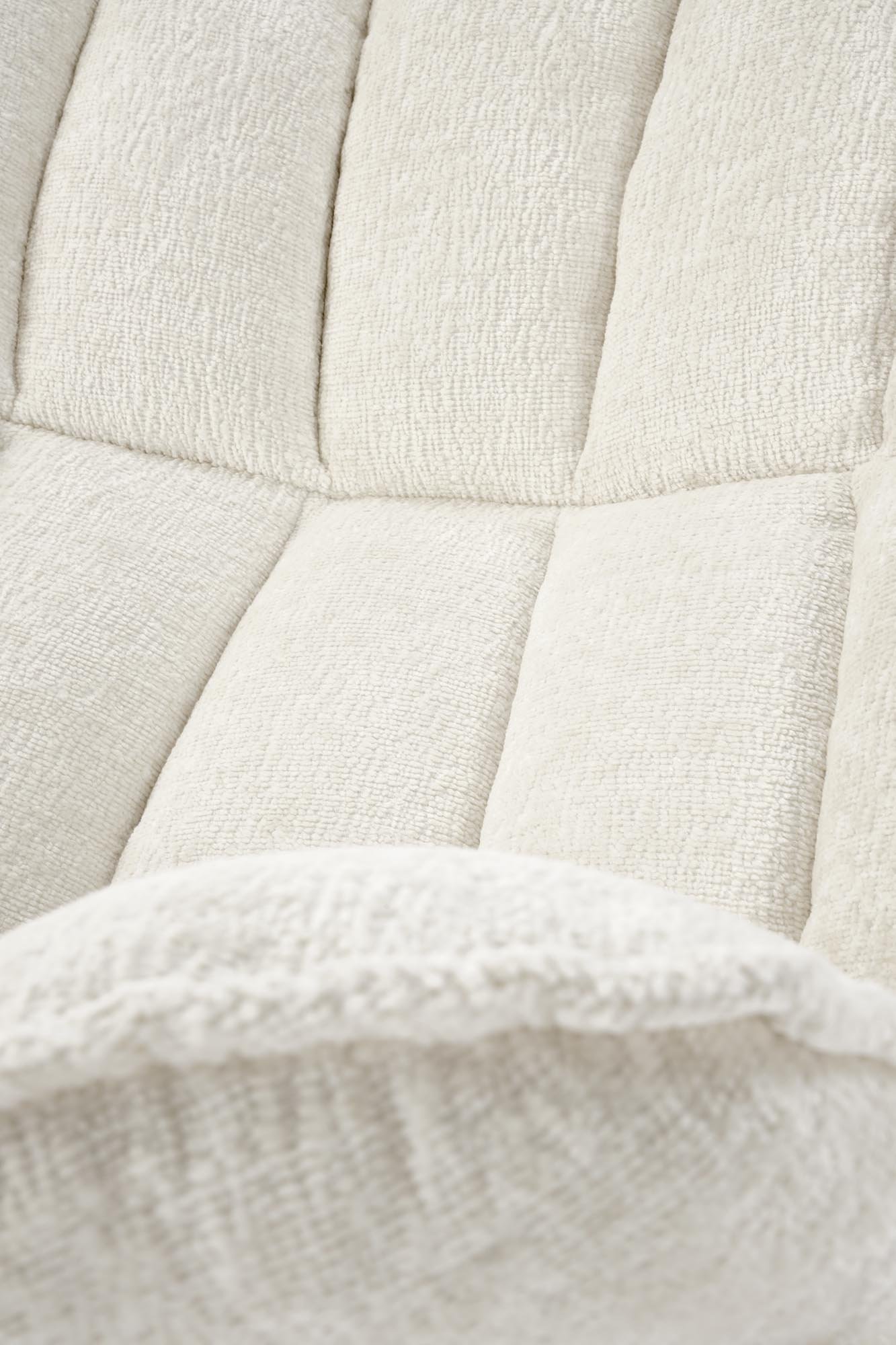 FOFANA fotel wypoczynkowy kremowy