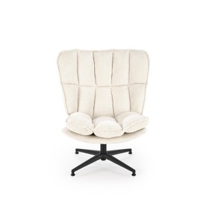 FOFANA fotel wypoczynkowy kremowy