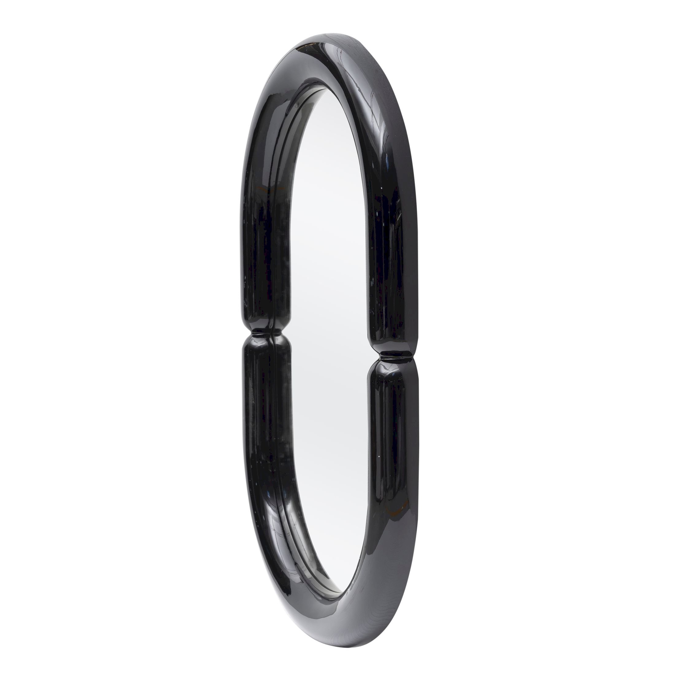 POSTER lustro ścienne, czarny