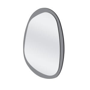 PLAZA lustro ścienne, srebrny