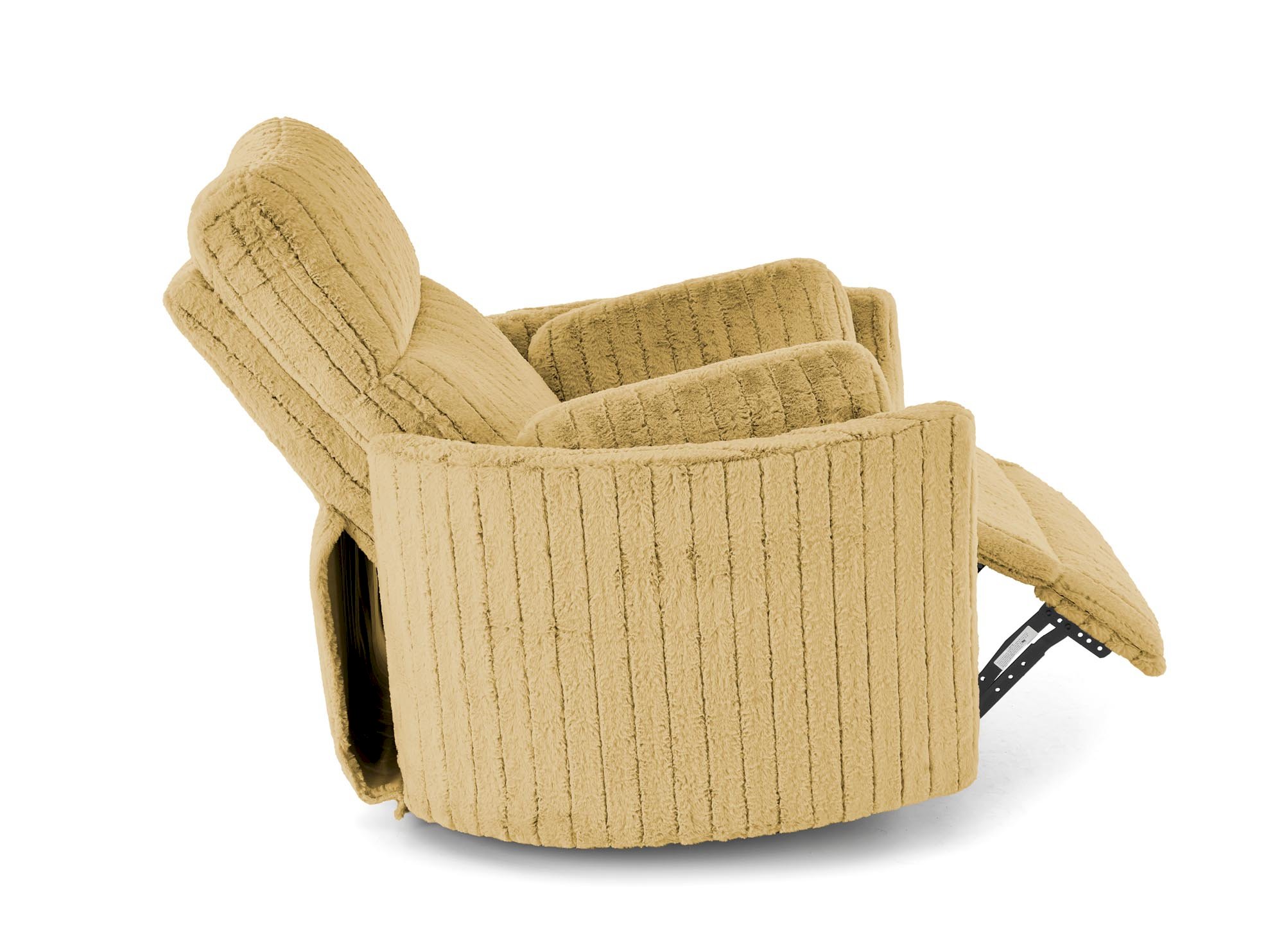 PEGAS fotel wypoczynkowy musztardowy