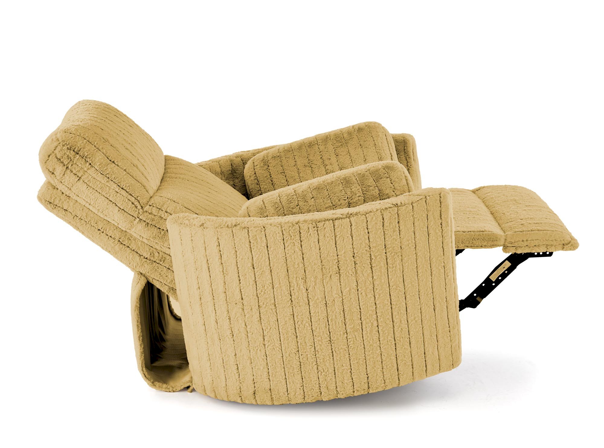 PEGAS fotel wypoczynkowy musztardowy