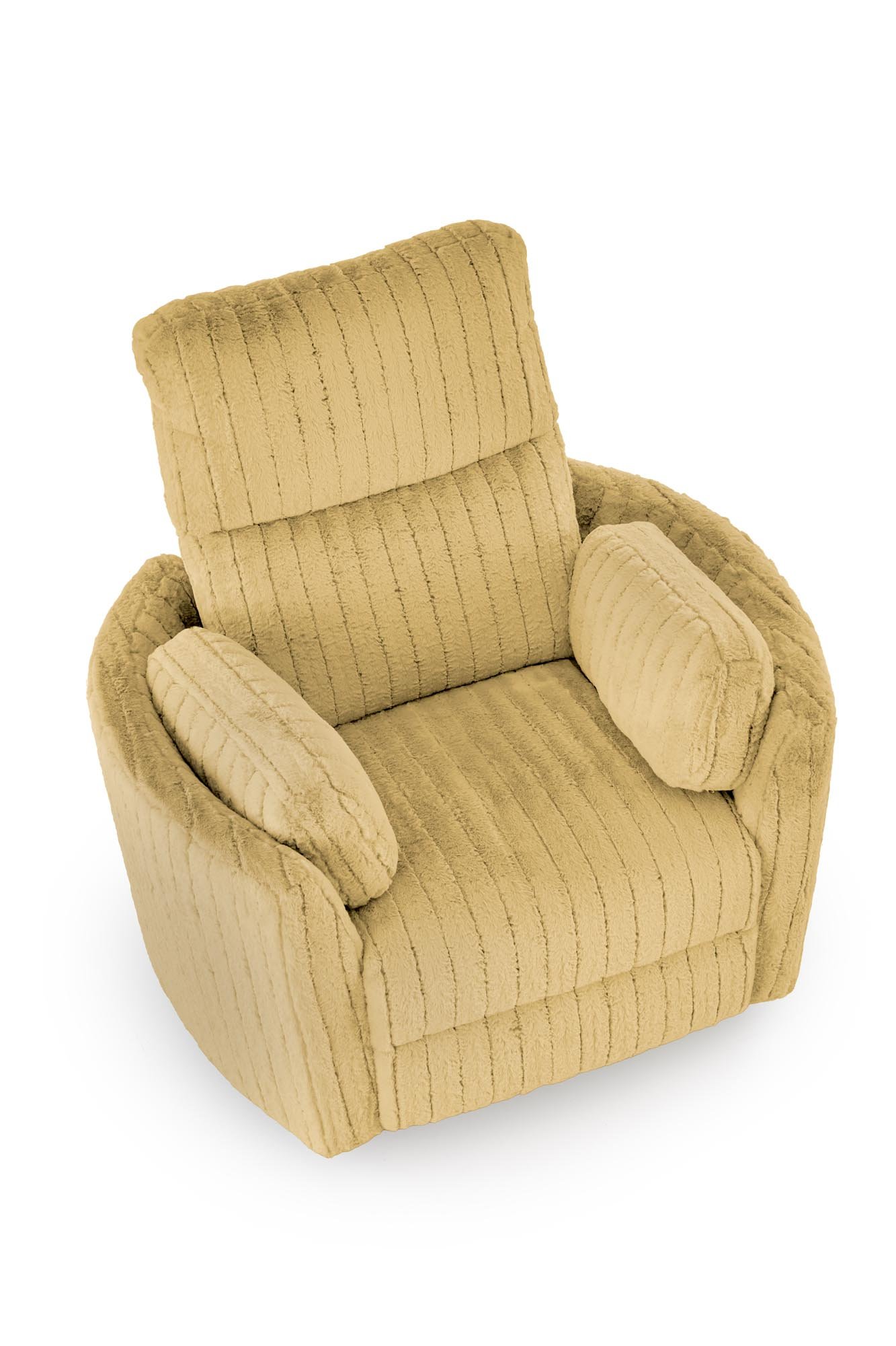 PEGAS fotel wypoczynkowy musztardowy