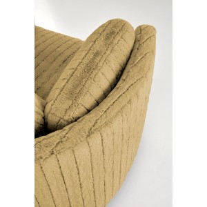 PEGAS fotel wypoczynkowy musztardowy