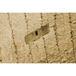 PEGAS fotel wypoczynkowy musztardowy