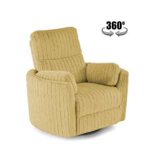 PEGAS fotel wypoczynkowy musztardowy