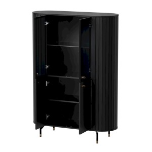 DUŻA WITRYNA ZANTE ZA1 (CZARNY MAT)