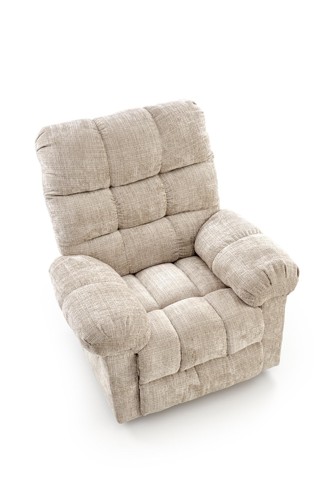 AMORE fotel wypoczynkowy beżowy