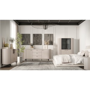 DUŻA KOMODA 2D3S ZANTE ZA4 (CASHMERE)