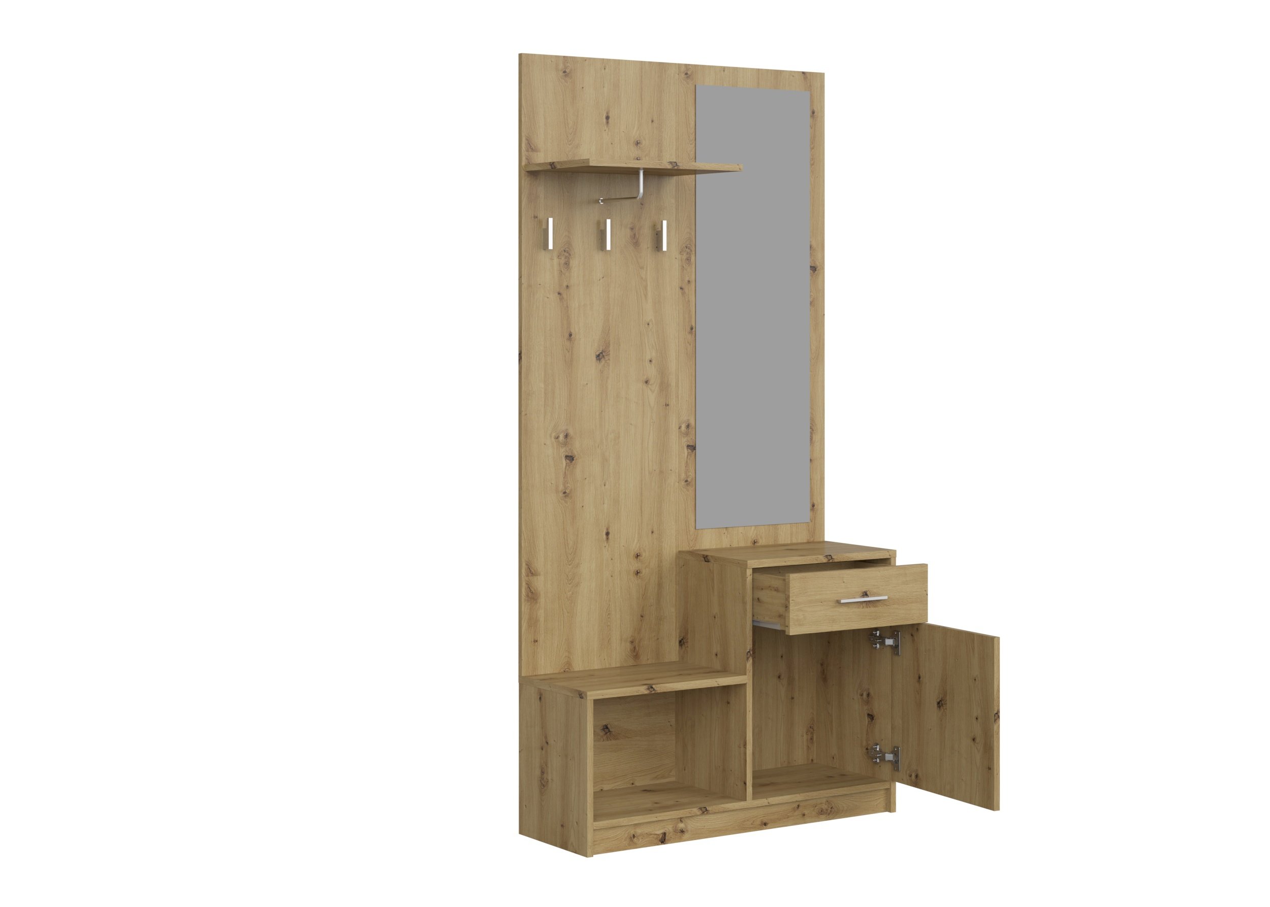 PERGO przedpokój, kolor: dąb artisan (4p=1szt)