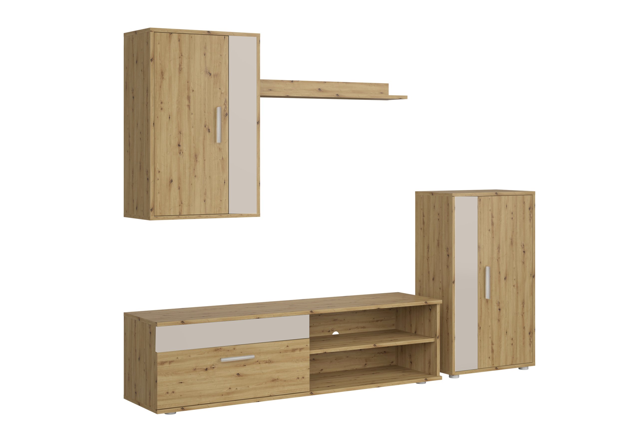 BENSON zestaw, kolor: dąb artisan - kaszmir