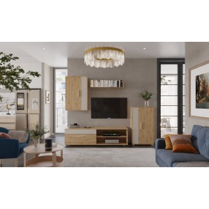 BENSON zestaw, kolor: dąb artisan - kaszmir