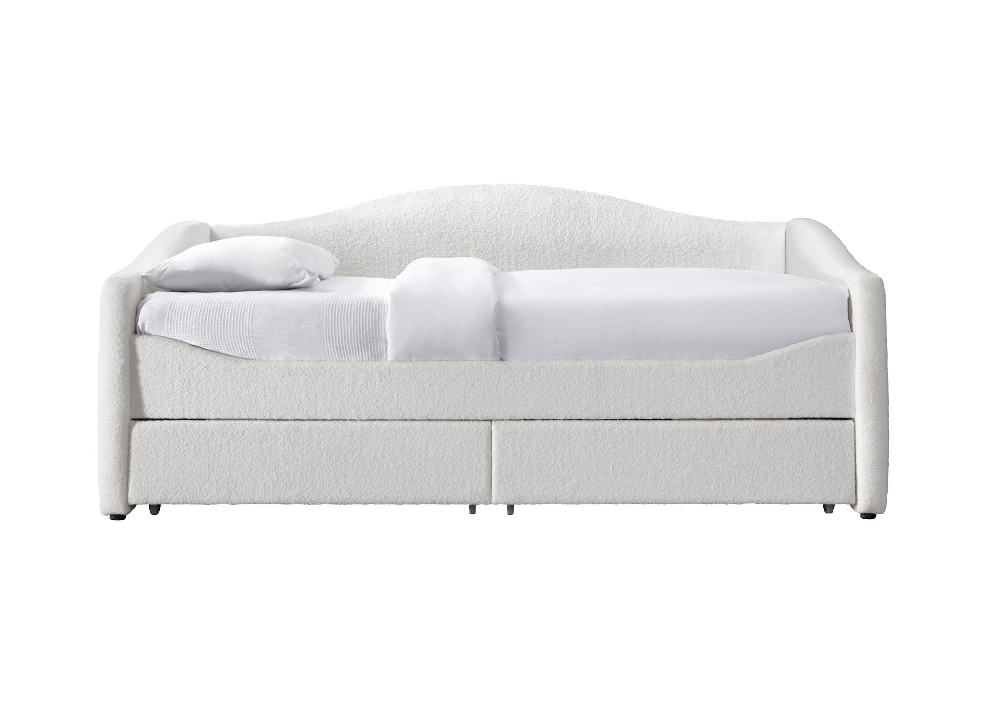 CAYDENCE 90, łóżko kremowy