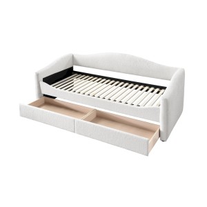 CAYDENCE 90, łóżko kremowy