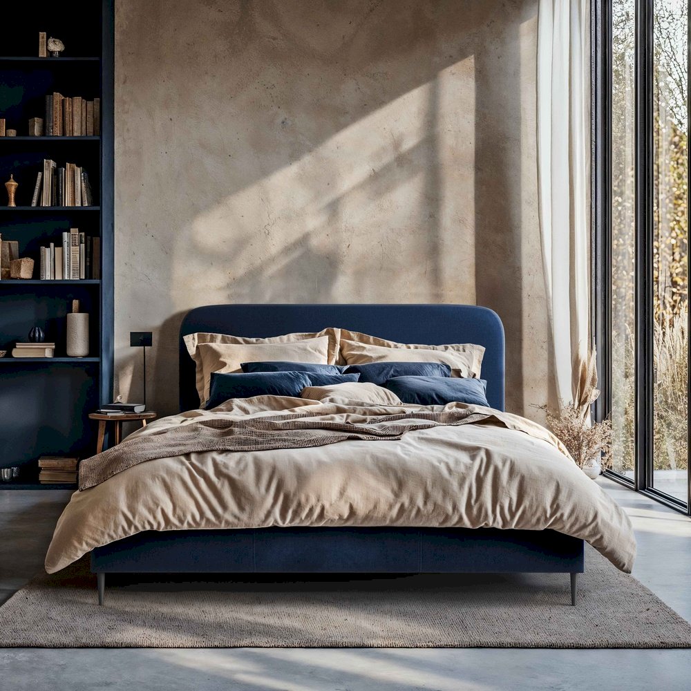 Łóżko tapicerowane Bendi 140x200