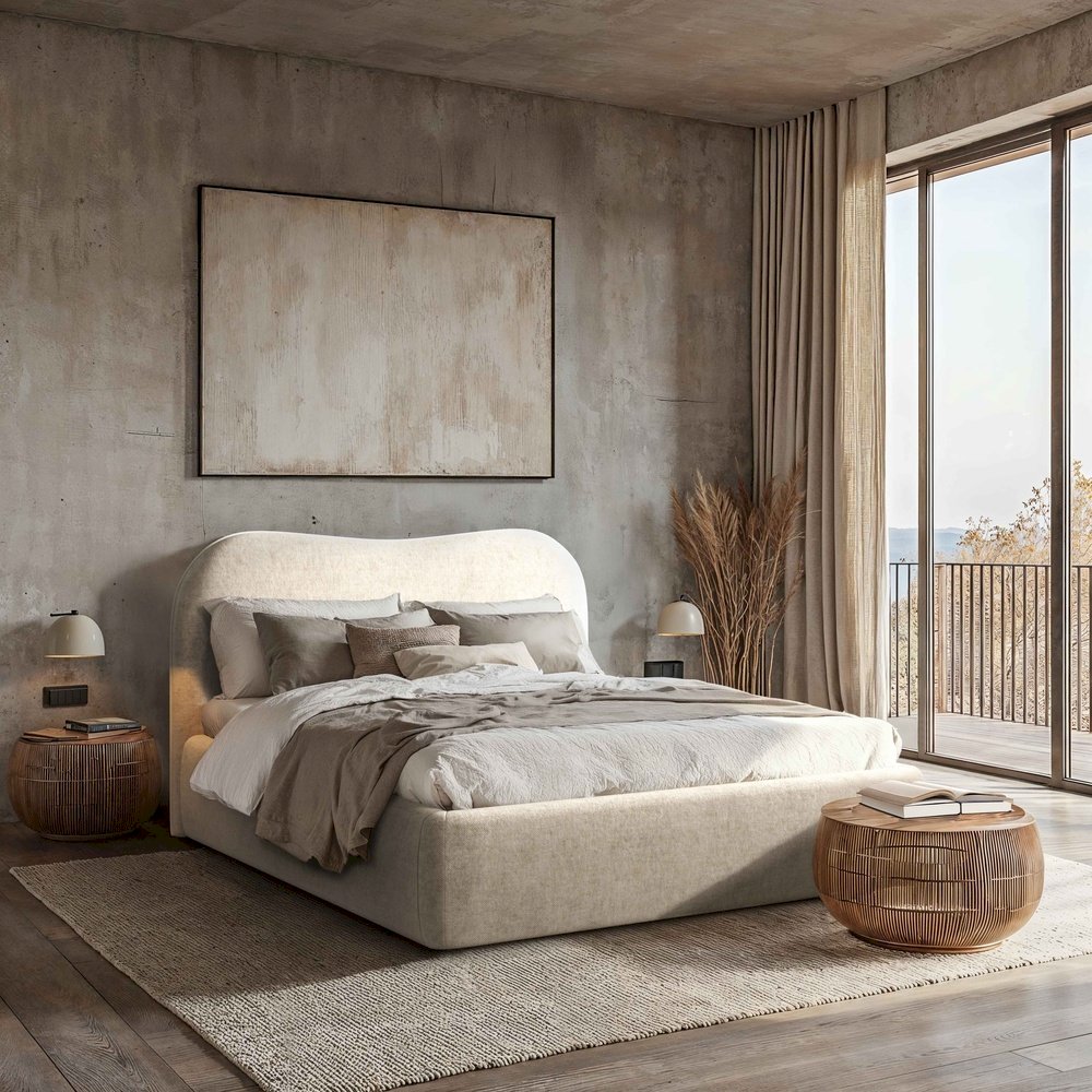 Łóżko tapicerowane Luo 140x200