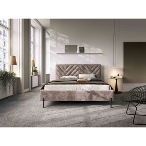 Łóżko tapicerowane Nashville 140x200