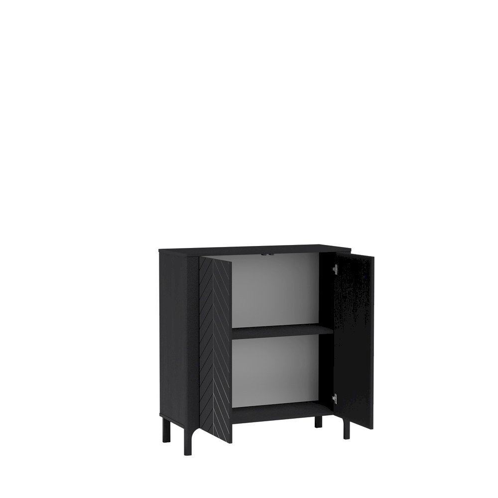 Komoda 2D Malumi MM-2 (czarna)