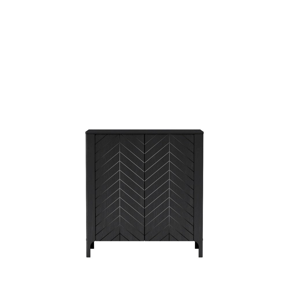 Komoda 2D Malumi MM-2 (czarna)