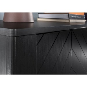 Szafka RTV 2D1S Malumi MM-5 (czarna)