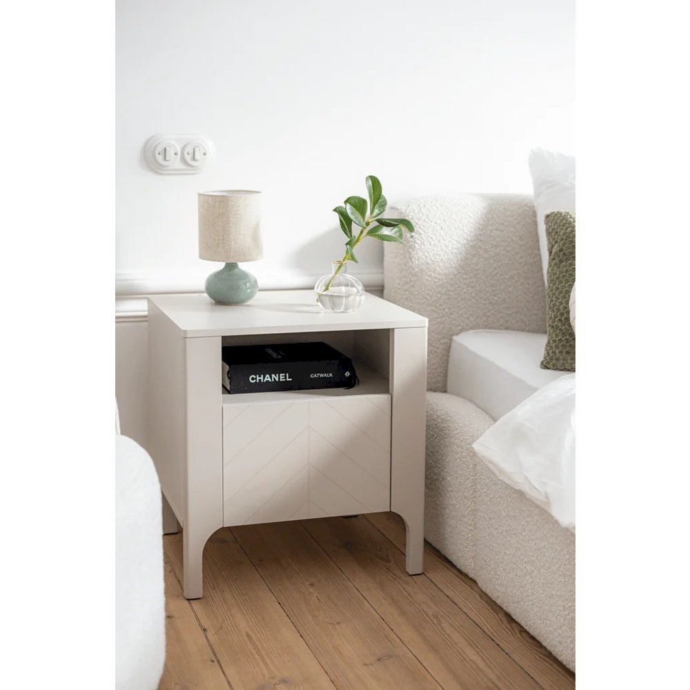 Szafka nocna 1D Malumi MM-10 (kaszmir)