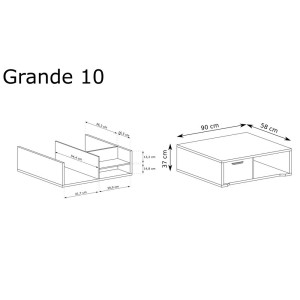 Stolik kawowy Grande G-10