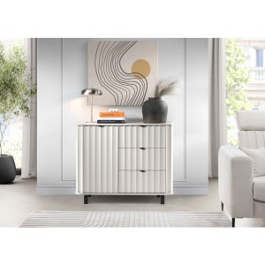 Komoda 1D3S Novado NO-3 (biel alpejska)