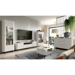 Szafka RTV 2D1S Novado NO-5 (biel alpejska)