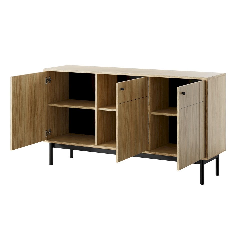 Komoda Japandi K154 (dąb linea)