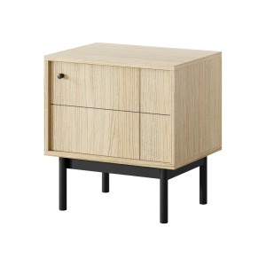 Szafka nocna Japandi S54 (dąb linea)