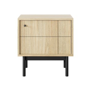 Szafka nocna Japandi S54 (dąb linea)