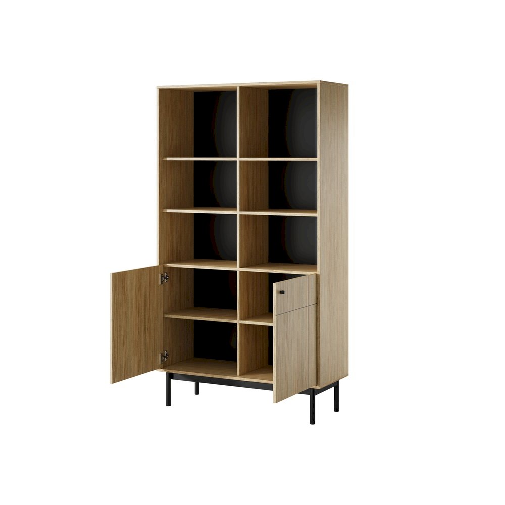 Regał Japandi R104 (dąb linea)