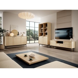 Witryna Japandi WT104 (dąb linea)