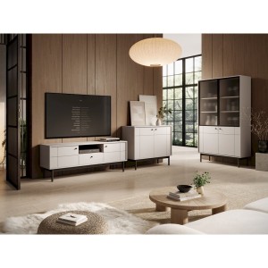 Szafka RTV Japandi RTV154 (kaszmir)